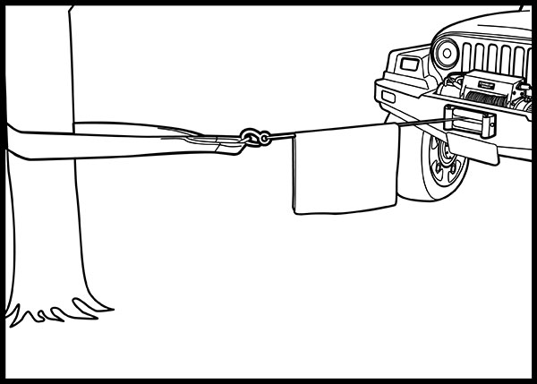 3). Secure anchor point